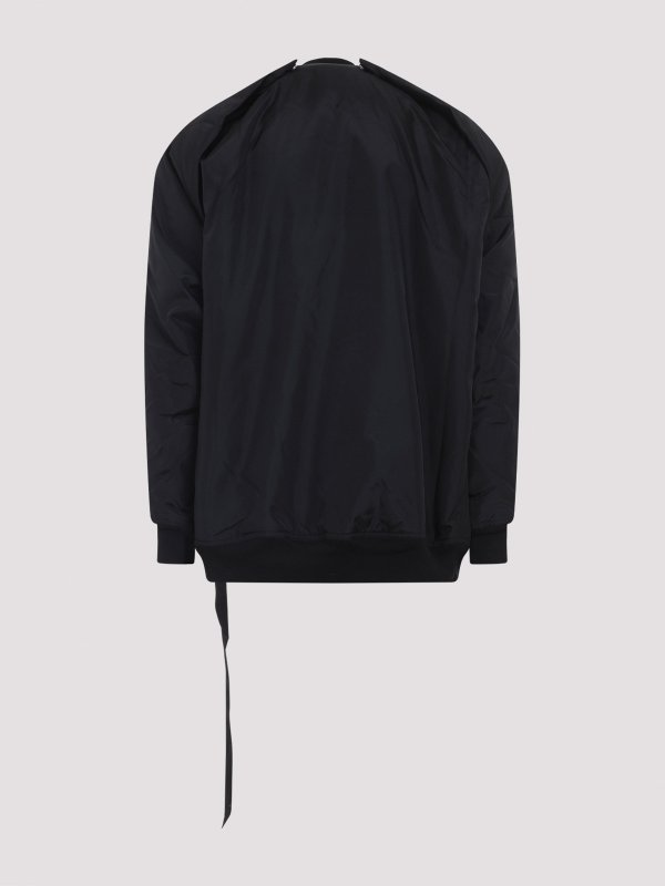 RICK OWENS: casual jackets online - Drkshdw Convertible Jumbo Jacket