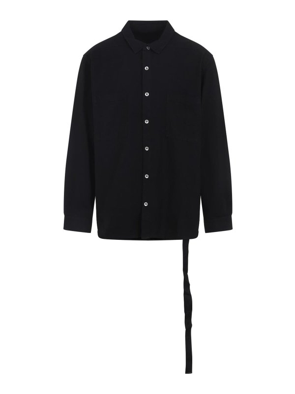 RICK OWENS: shirts - Drkshdw Jumbo Outershirt