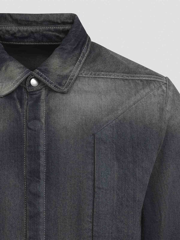 シャツ - ブラウン shop online: RICK OWENS