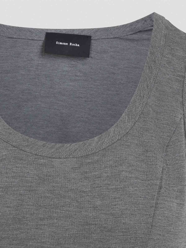 Top - Gris shop online: SIMONE ROCHA