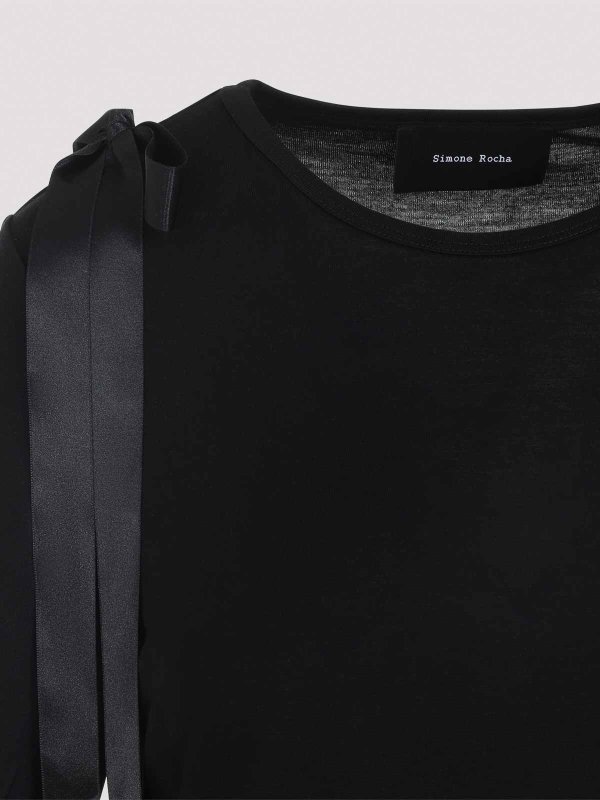 The Best Shops SIMONE ROCHA: T-shirts - T-Shirt - Schwarz