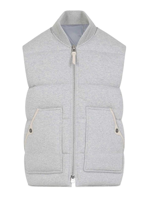 TOM FORD: Chalecos  - Chaleco - Gris