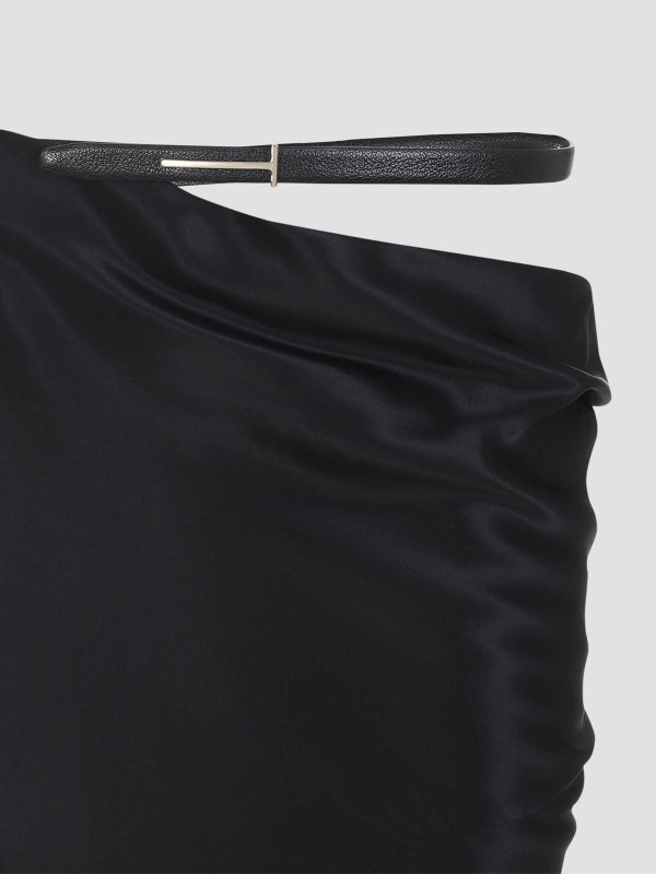 The Best Shops TOM FORD: ニーレングススカート＆ミディ丈 - 膝丈/ミディスカート - 黒