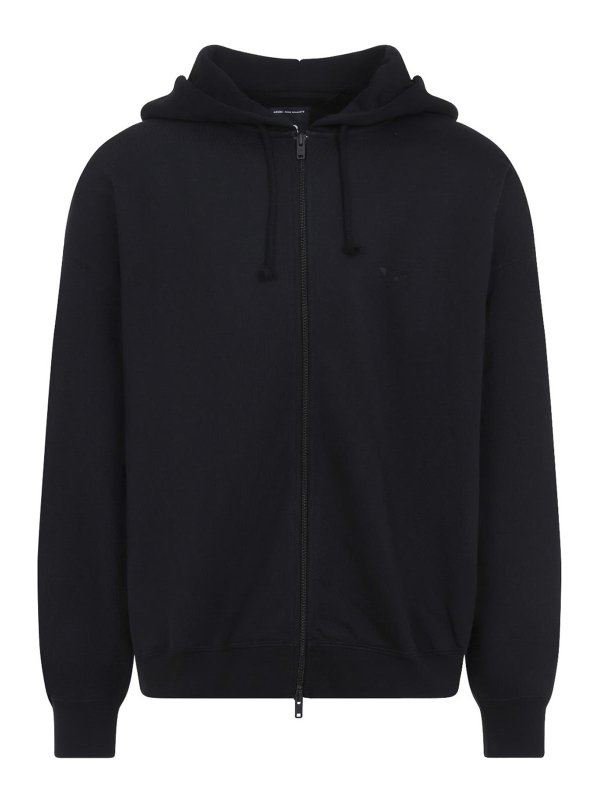 Y-3: Sweatshirts & Pulls - Sweat-Shirts - Noir