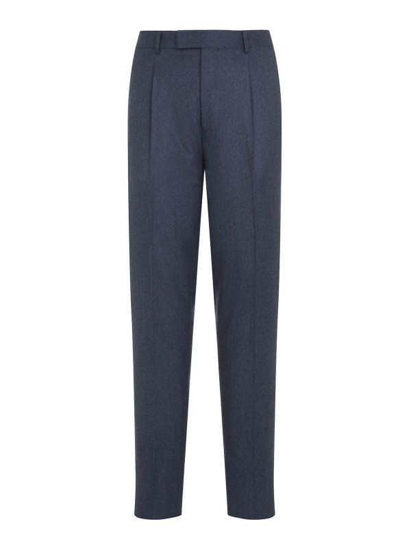 ZEGNA: Casual Hosen - Casual Hose - Blau