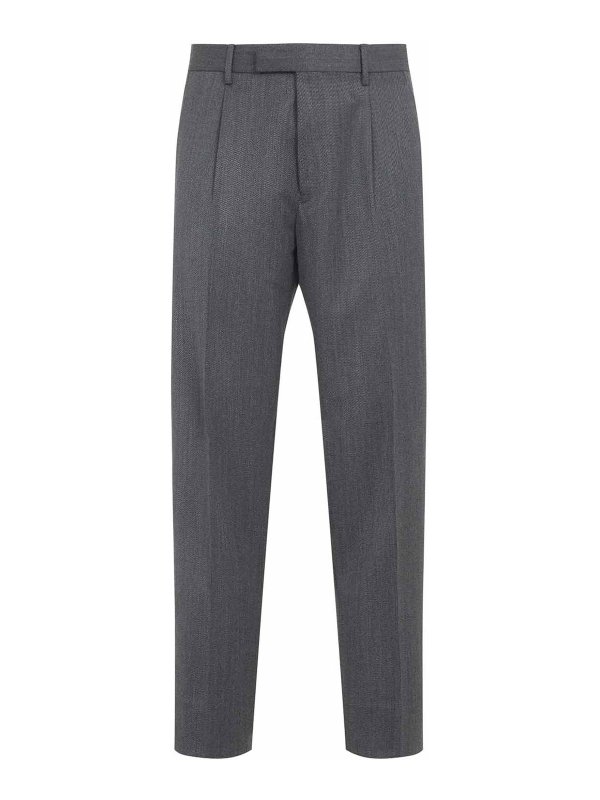 ZEGNA: casual trousers - Zegna Pure Wool Pants