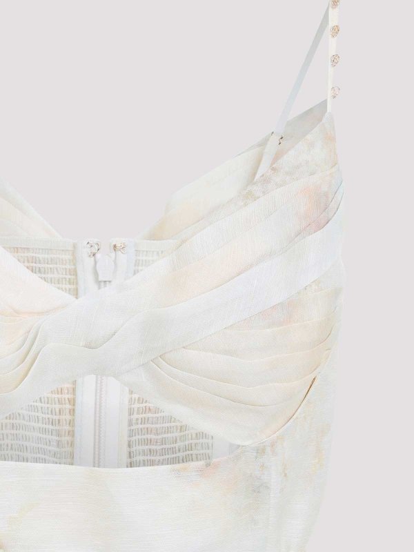 Vestido Corto - Blanco shop online: ZIMMERMANN