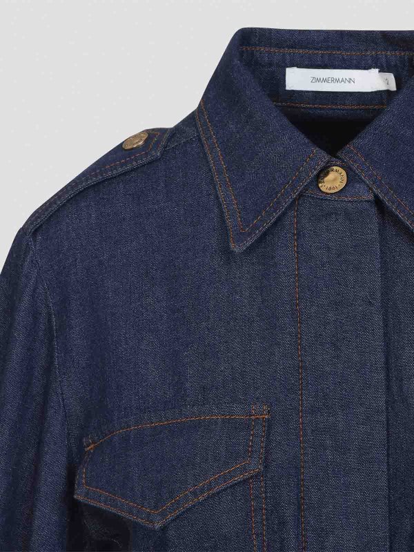 The Best Shops ZIMMERMANN: ショートドレス - ショートドレス - ブルー