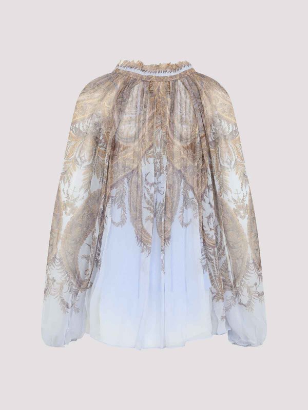 ZIMMERMANN: blouses online - Hypnotic Billow Blouse
