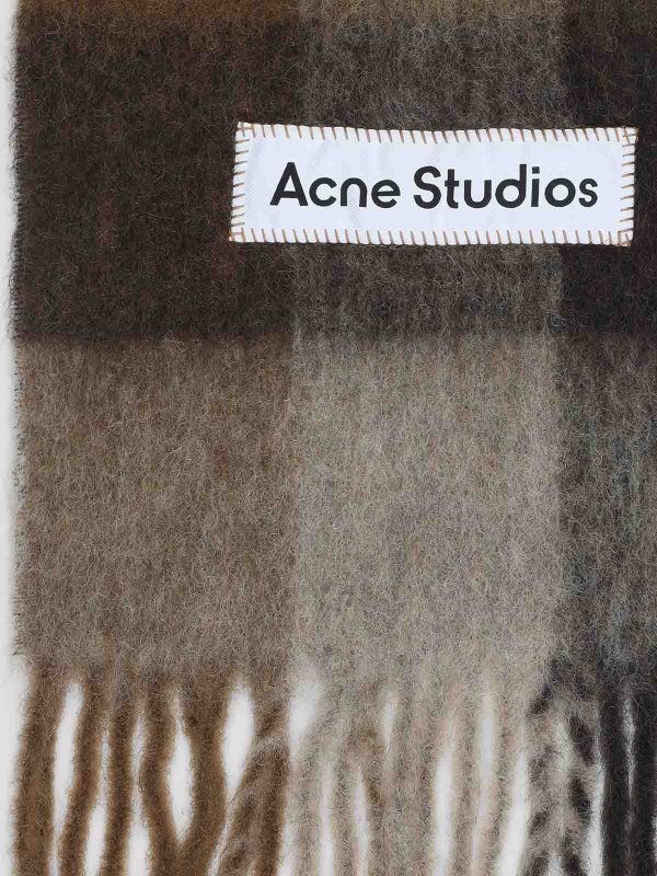 Acne Studios: スカーフ online - スカーフ - ブラウン