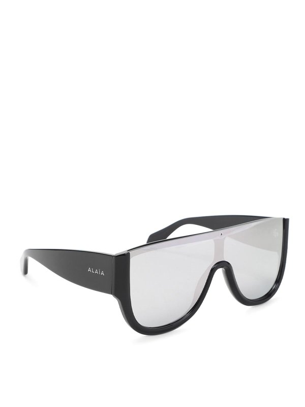 Alaïa: Sonnenbrillen - Sonnenbrille - Schwarz