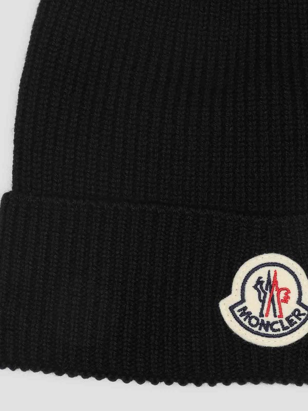 MONCLER: hats & caps online - Wool Hat