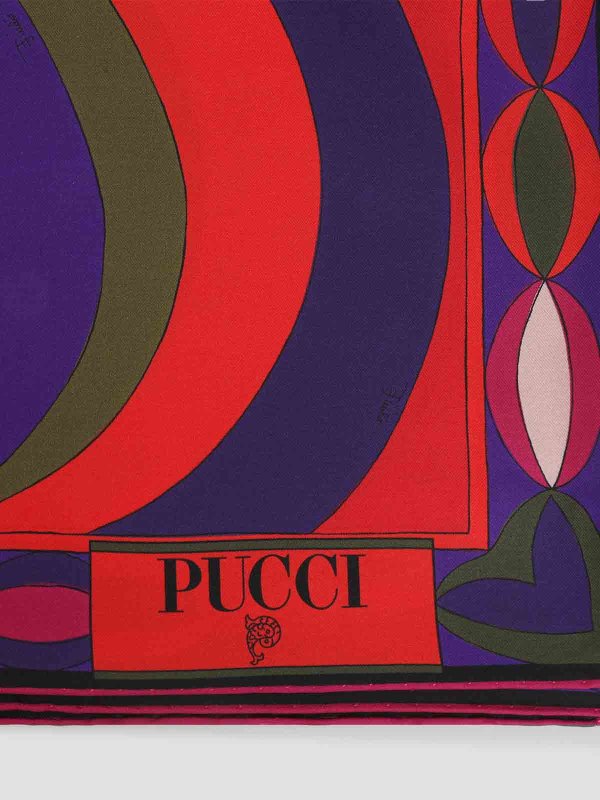 The Best Shops EMILIO PUCCI: Estolas y chales - Estola - Multicolor