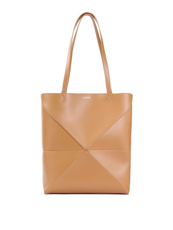 LOEWE: Handtaschen - Shopper - Camel