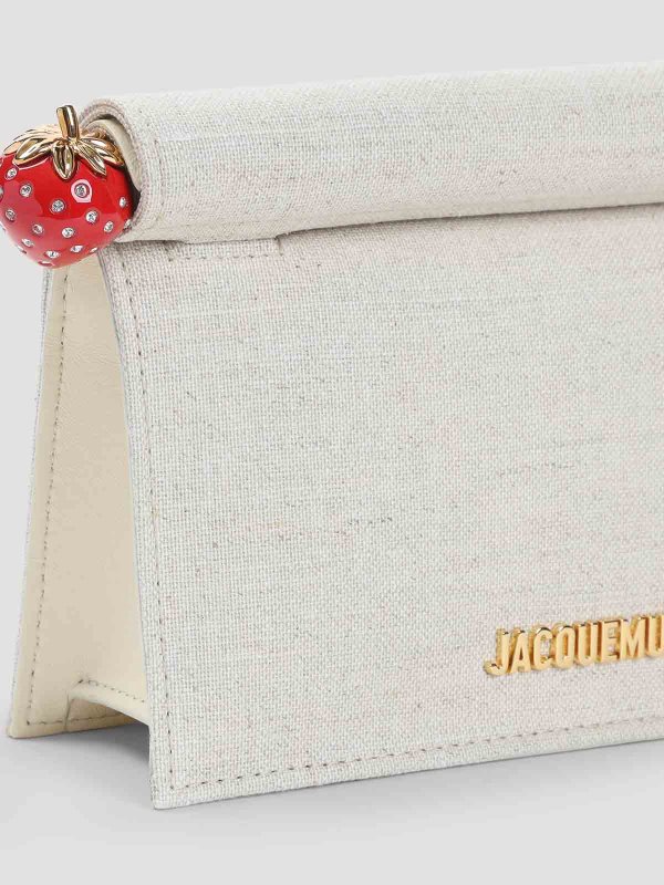 The Best Shops JACQUEMUS: Bolsos Shopping - Bolso Shopping - Gris Claro