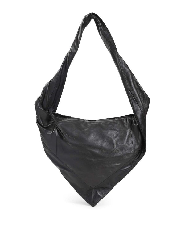 LEMAIRE: クロスボディバッグ - クロスボディバッグ - 黒