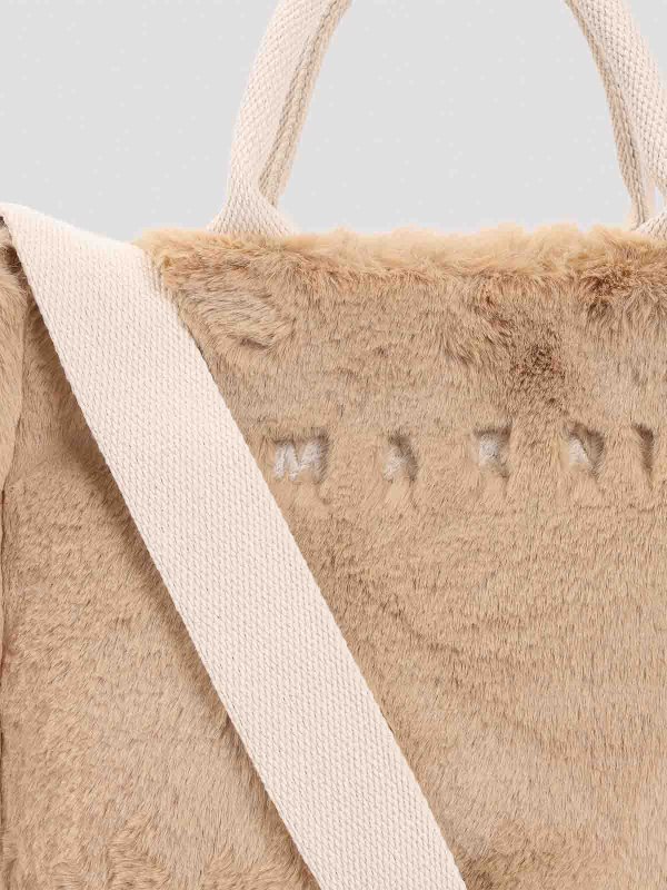 The Best Shops Marni: Sacs à main - Sac Cabas - Jaune