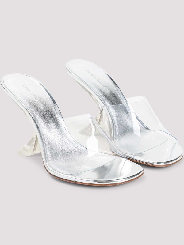 The Best Shops AMINA MUADDI: sandali - Taylor Glass 90 Sandals