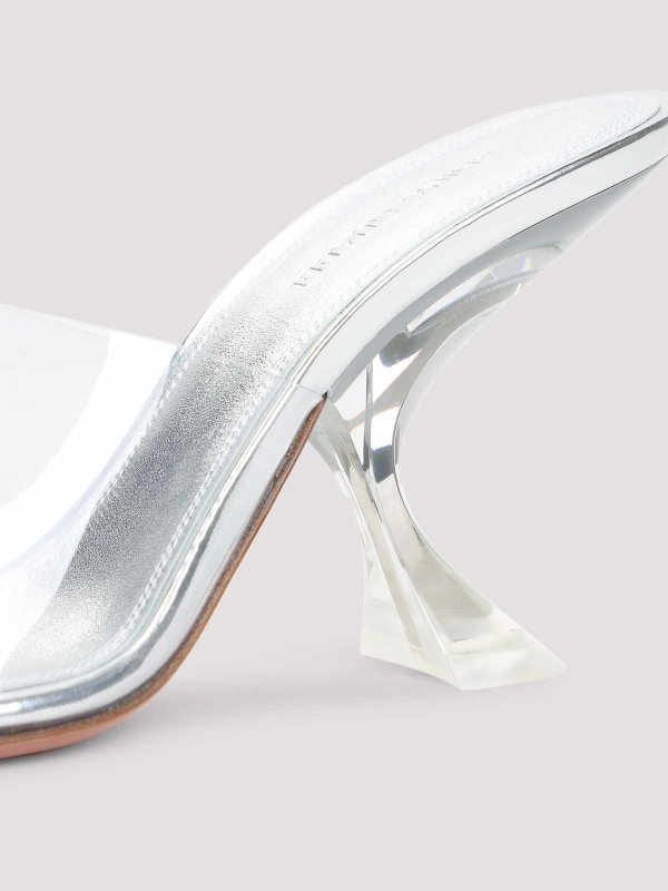 Taylor Glass 90 Sandals shop online: AMINA MUADDI