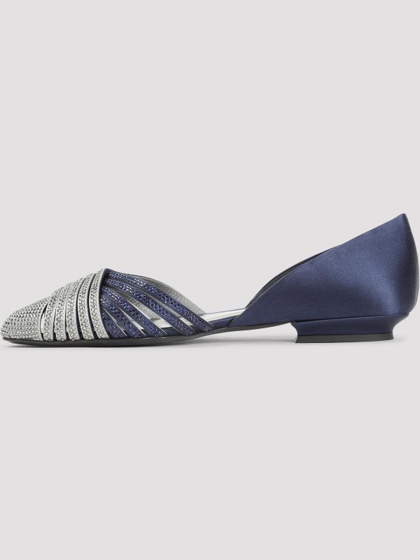 GIORGIO ARMANI: flat shoes online - Viscose Ballerinas