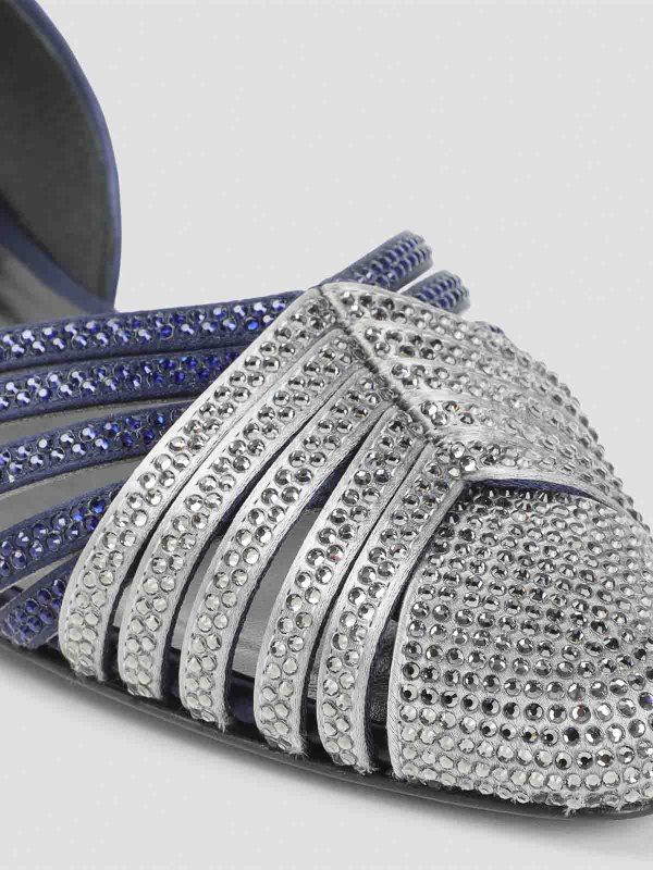 Viscose Ballerinas shop online: GIORGIO ARMANI