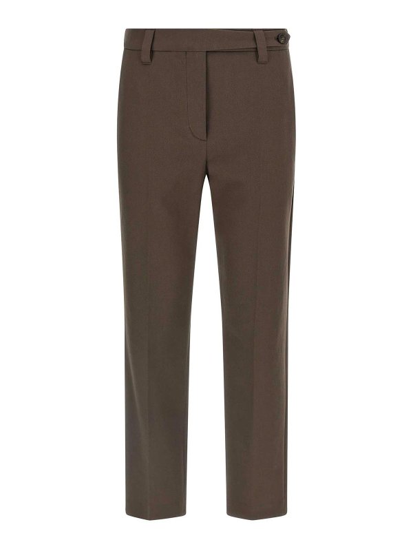 BRUNELLO CUCINELLI: Casual Hosen - Casual Hose - Braun