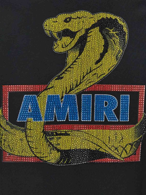 Tシャツ - 黒 shop online: AMIRI