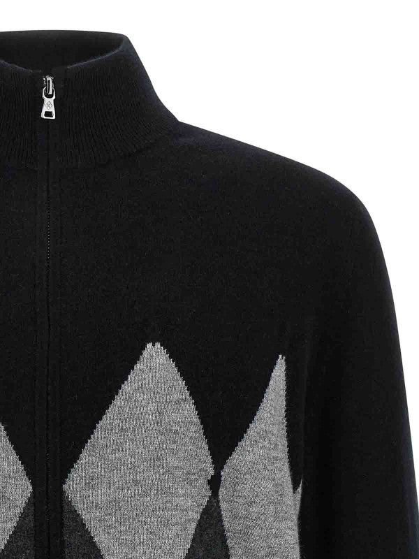 The Best Shops BALLANTYNE: cardigan - Cardigan Argyle