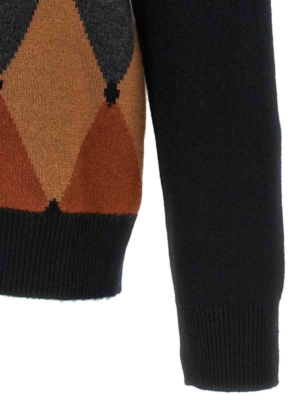 Cardigan Argyle shop online: BALLANTYNE