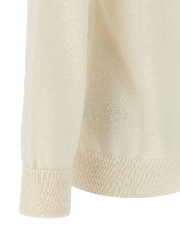 Rundhalspullover - Weiß shop online: BALLANTYNE