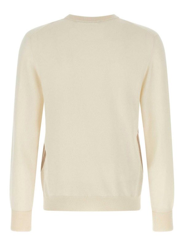 BALLANTYNE: Suéteres con cuello pico online - Suéter Cuello Redondo - Beis
