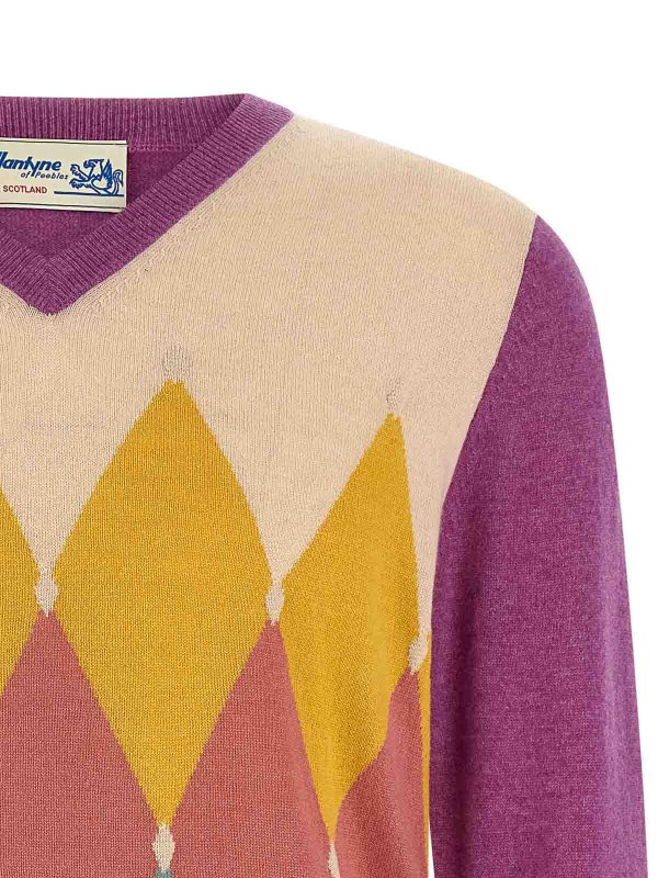 The Best Shops BALLANTYNE: cardigans - Argyle Sweater