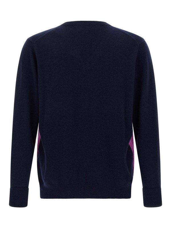 BALLANTYNE: cardigans online - Argyle Pattern Sweater