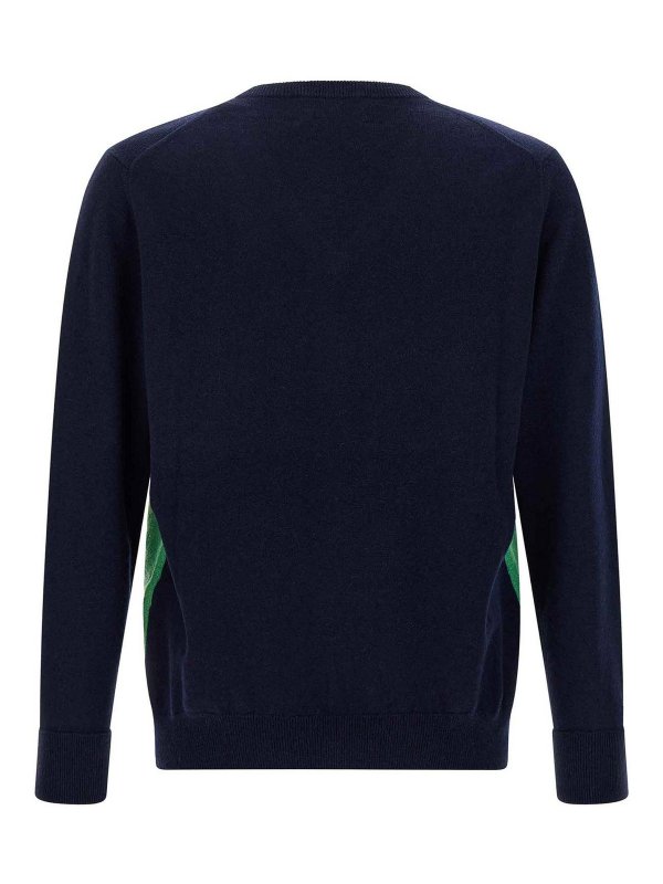 BALLANTYNE: cardigans online - Argyle Pattern Sweater