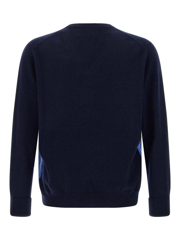 BALLANTYNE: cardigans online - Argyle Pattern Sweater