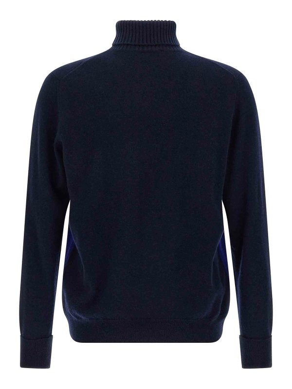 BALLANTYNE: cardigans online - Argyle Turtleneck