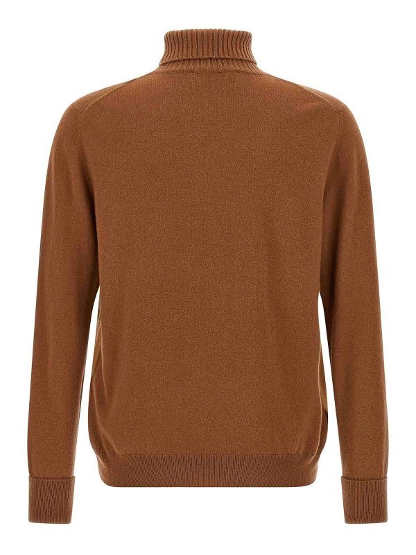 BALLANTYNE: cardigans online - Argyle Turtleneck