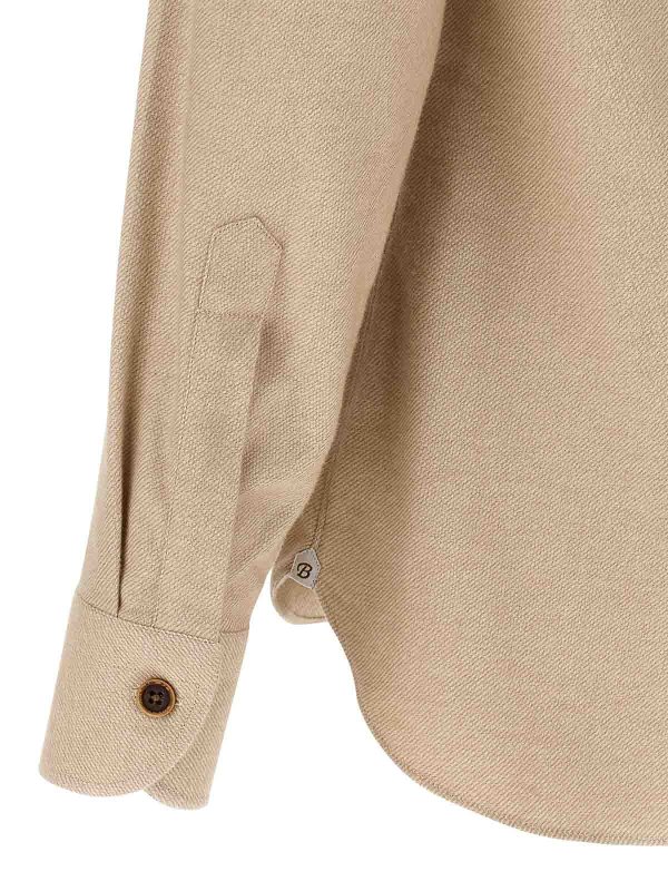 シャツ - ベージュ shop online: BORRIELLO NAPOLI