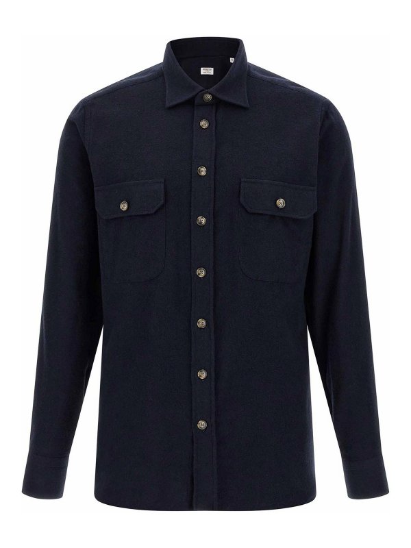 BORRIELLO NAPOLI: shirts - Flannel Shirt