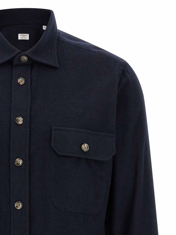 The Best Shops BORRIELLO NAPOLI: shirts - Flannel Shirt