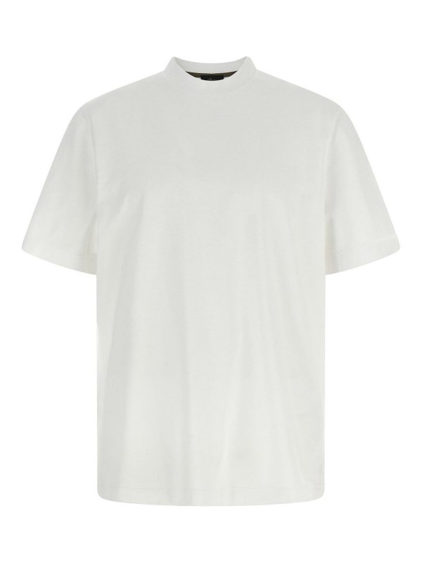 BRIONI: T-shirts - T-Shirt - Weiß