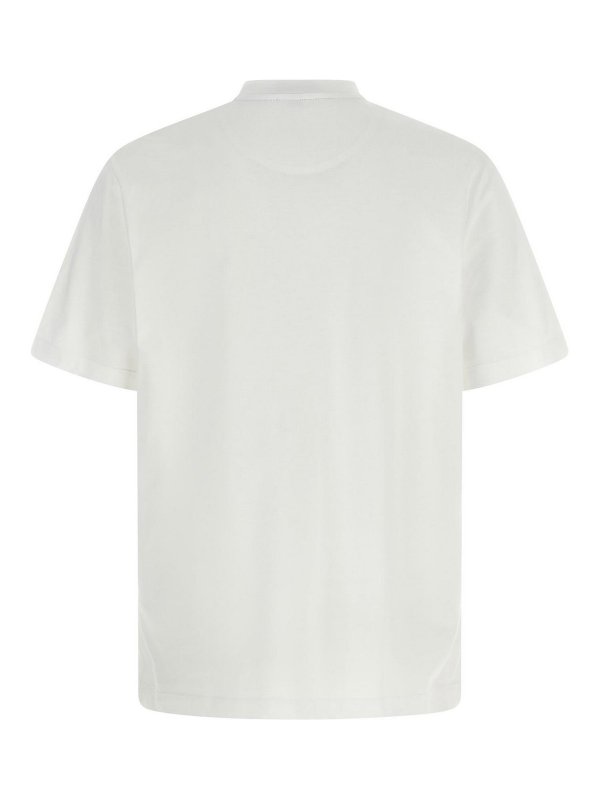 BRIONI: T-shirts online - T-Shirt - Weiß