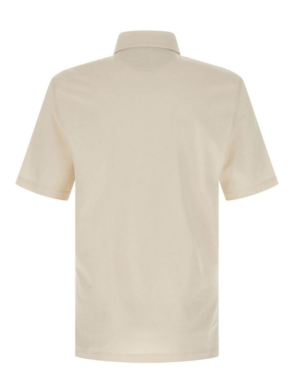 BRUNELLO CUCINELLI: polo shirts online - Cotton Polo Shirt