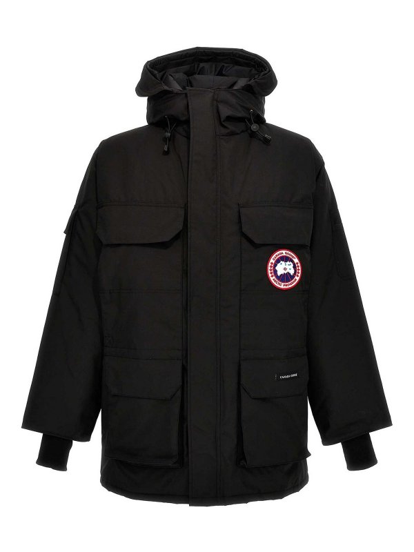 Canada Goose: パーカー - パーカー - 黒