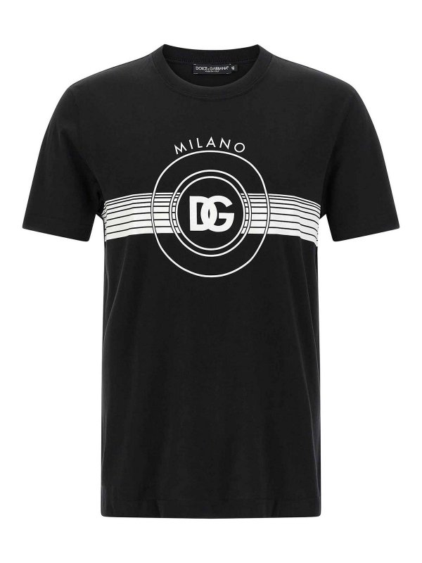 DOLCE & GABBANA: T-shirts - T-Shirt - Weiß