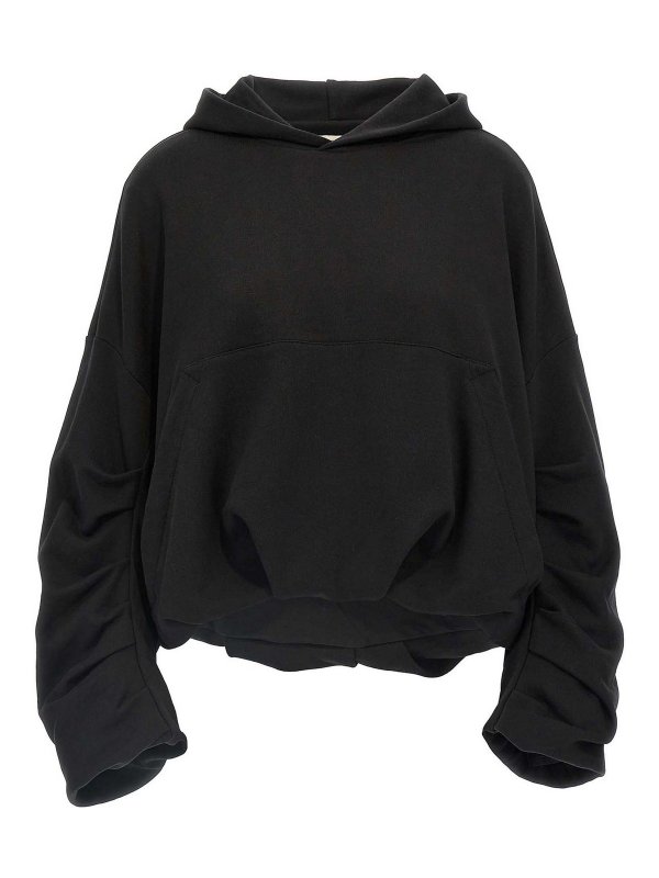 DRIES VAN NOTEN: Sudaderas y suéteres - Sudadera - Negro
