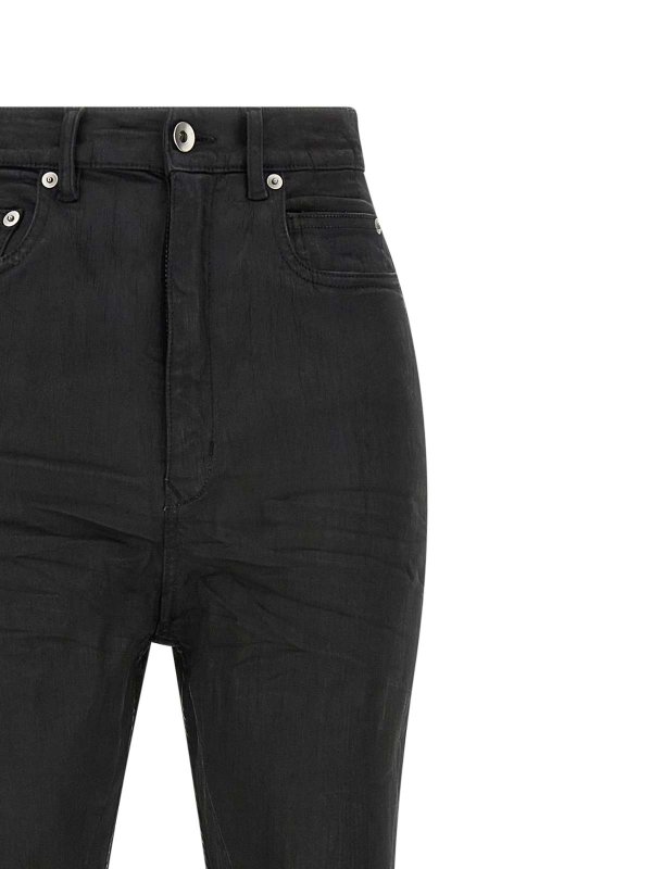 The Best Shops DRKSHDW: ブーツカットジーンズ - ブーツカットジーンズ - 黒