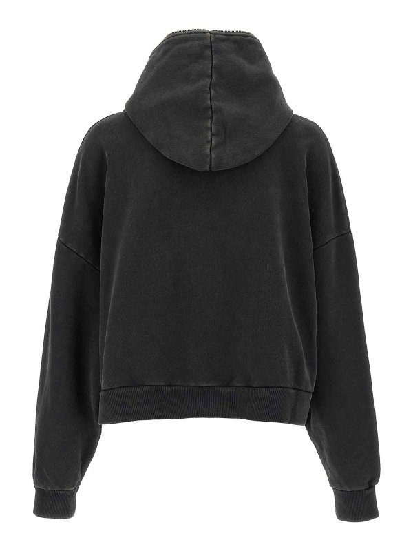 ENTIRE STUDIOS: Sweatshirts & Sweaters online - Eternal Zip Washed Hoodie