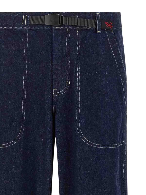 The Best Shops GRAMICCI: bootcut jeans - Japanese Slub Jeans