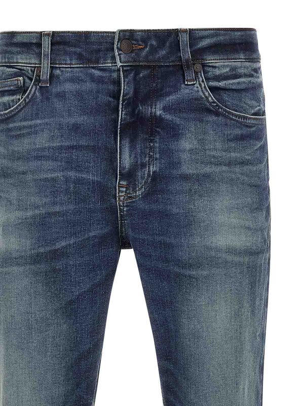 The Best Shops Hugo Boss: Bootcut - Bootcut Jeans - Blau